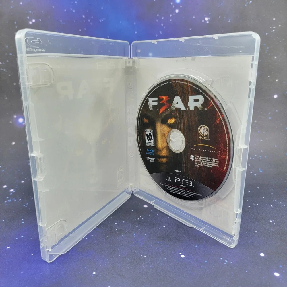 F.E.A.R. 3 F3AR Sony PlayStation 3 PS3 Game Horror FPS Warner Bros BLUS-30511